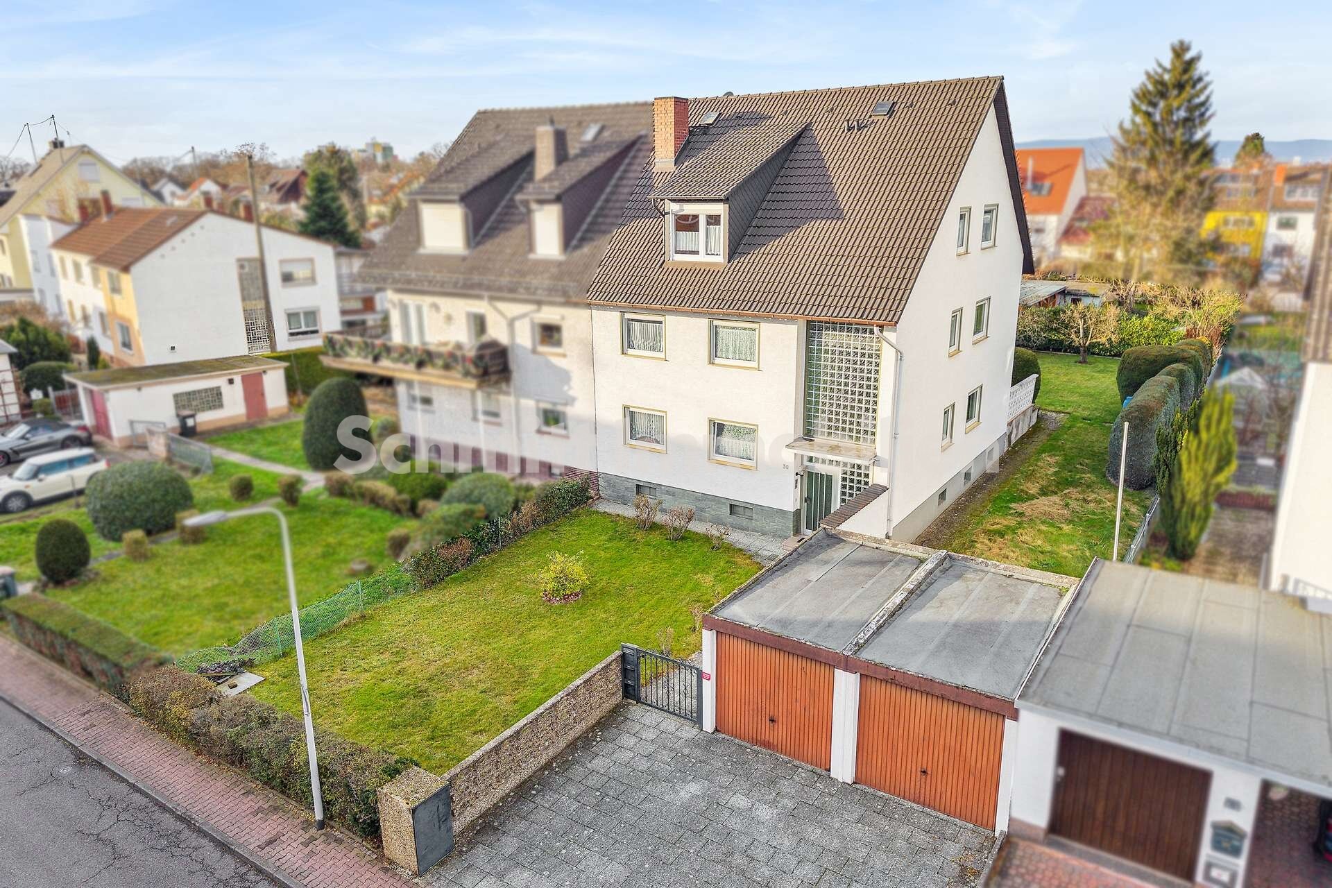 Mehrfamilienhaus zum Kauf 510.000 € 6 Zimmer 250 m²<br/>Wohnfläche 703 m²<br/>Grundstück Schwanheim Frankfurt am Main 60529