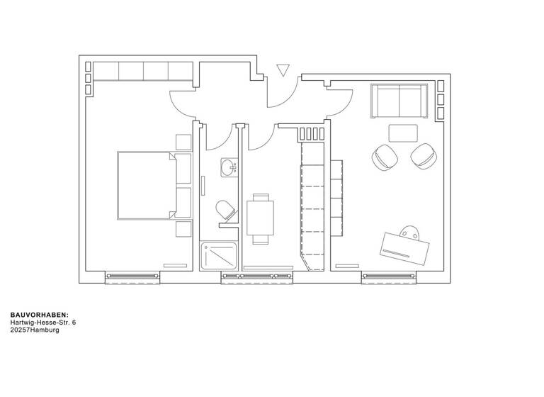 Wohnung zum Kauf provisionsfrei 385.000 € 2 Zimmer 48,5 m² 4. Geschoss Eimsbüttel Hamburg 20257