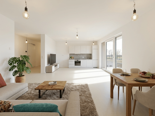 Wohnung zur Miete - Erstbezug 1.680 € 4 Zimmer 112 m² Elisabeth-von-Thüringen-Straße 3 Zwätzen Jena 07743