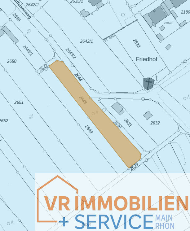 Land-/Forstwirtschaft zum Kauf 3.000 € 1.717 m²<br/>Grundstück Münnerstadt Münnerstadt / Seubrigshausen 97702