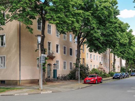 Wohnung zur Miete 442 € 2 Zimmer 48,1 m² EG frei ab sofort Ganghoferstr. 13 Innenstadt Wolfsburg 38440