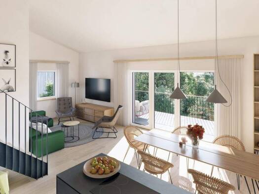 Wohnung zum Kauf - Neubau provisionsfrei 650.900 € 4 Zimmer 109 m² Tittmoninger Straße 52, 52a, 52b Laufen 83410