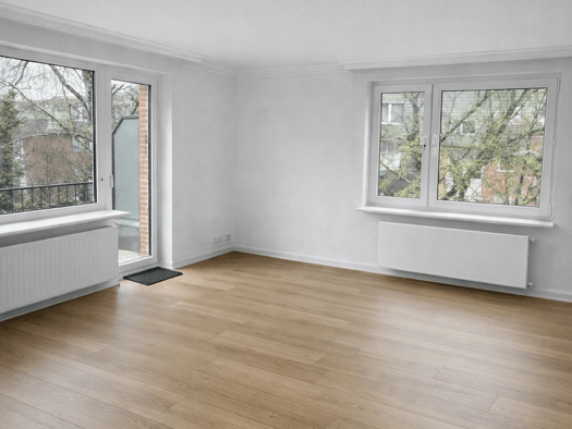 Wohnung zum Kauf 389.000 € 2 Zimmer 61,2 m² 2. Geschoss Langenhorn Hamburg 22419