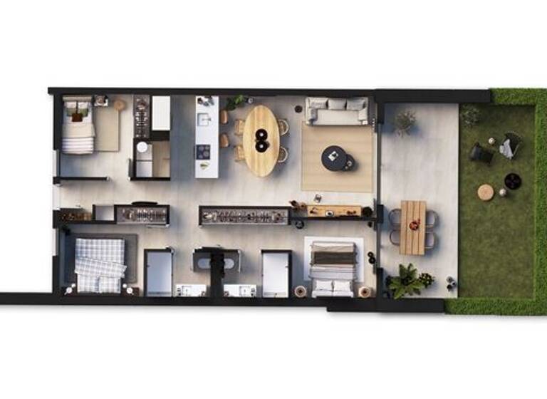 Wohnung zum Kauf 880.000 € 4 Zimmer 92 m² San Telmo 07159