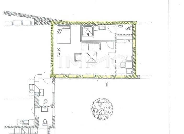 Studio zur Miete 430 € 1 Zimmer 50 m² Traiskirchen 2514