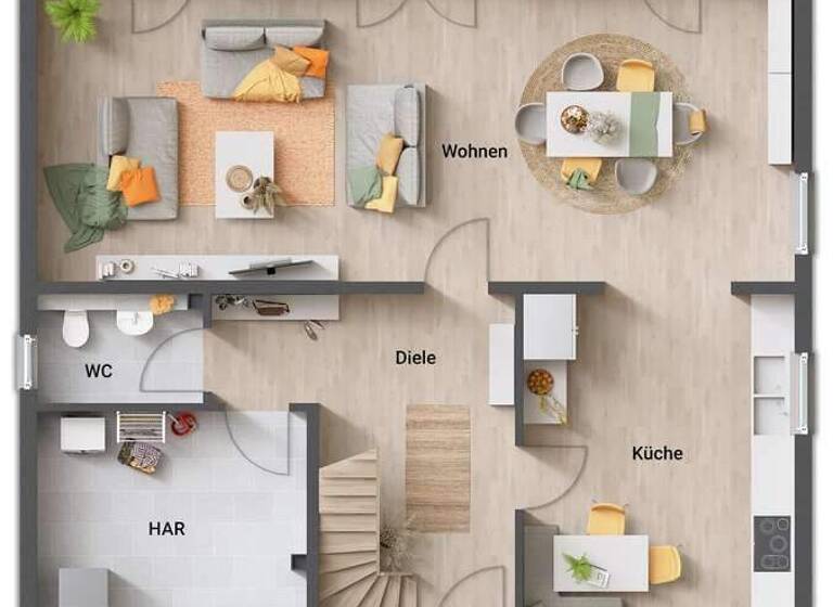 Haus zum Kauf provisionsfrei 484.390 € 5 Zimmer 166 m² 628 m² Grundstück Korlingen 54317