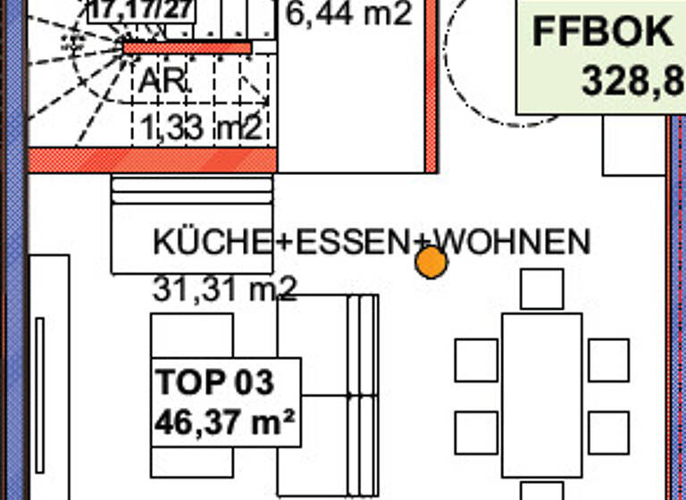 Reihenmittelhaus zum Kauf - Erstbezug 335.000 € 4 Zimmer 97,2 m² St. Florian am Inn 4782