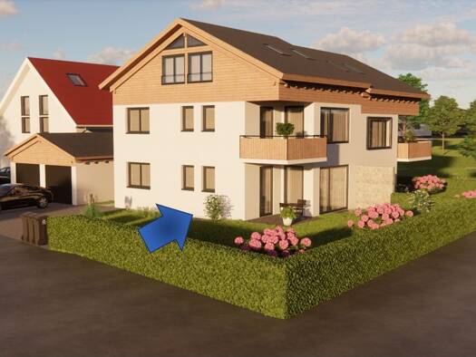 Maisonette zum Kauf - Erstbezug 515.000 € 4 Zimmer 86,6 m² EG frei ab 01.10.2026 Unterammergau Unterammergau 82497
