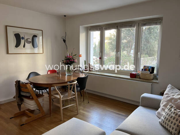 Studio zur Miete Tauschwohnung 1.300 € 3 Zimmer 65 m² 1. Geschoss München 80796