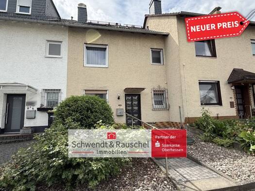 Reihenmittelhaus zum Kauf 359.000 € 5 Zimmer 106,5 m² 164 m² Grundstück Rodheim Rosbach vor der Höhe 61191
