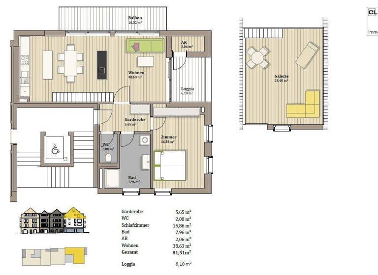 Wohnung zur Miete 1.723 € 3 Zimmer 109,9 m² frei ab 01.04.2026 Herzog Odilo-Straße Mondsee 5310