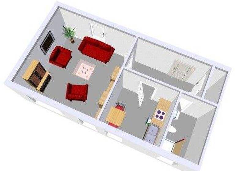 Wohnung zur Miete 423 € 2,5 Zimmer 57,4 m² 1. Geschoss frei ab 11.04.2026 Blitzstr. 23 Gaarden-Ost Kiel 24143