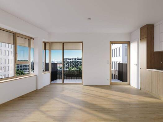 Wohnung zum Kauf - Erstbezug 444.000 € 2 Zimmer 42,8 m² 10. Geschoss Wien 1030