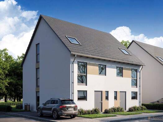 Doppelhaushälfte zum Kauf 475.000 € 5 Zimmer 135 m² 184,4 m² Grundstück Wallertheim 55578