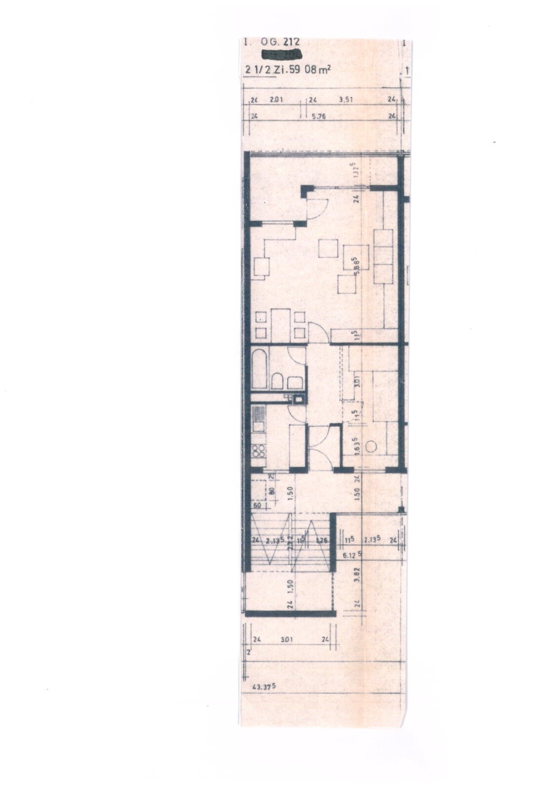 Wohnung zur Miete 520 € 2,5 Zimmer 59 m²<br/>Wohnfläche 1.<br/>Geschoss ab sofort<br/>Verfügbarkeit Am Dietersberg 15 Enzklösterle Enzklösterle 75337