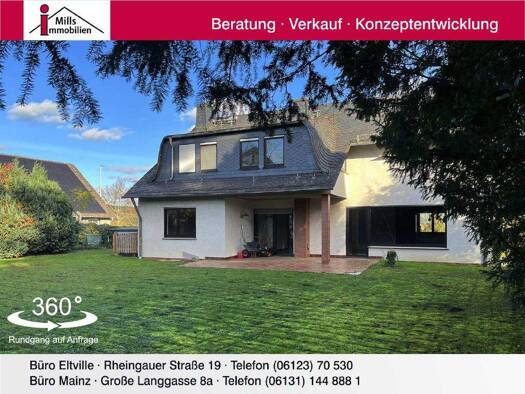 Einfamilienhaus zum Kauf 640.000 € 7 Zimmer 290 m² 924 m² Grundstück Marienthal Geisenheim 65366