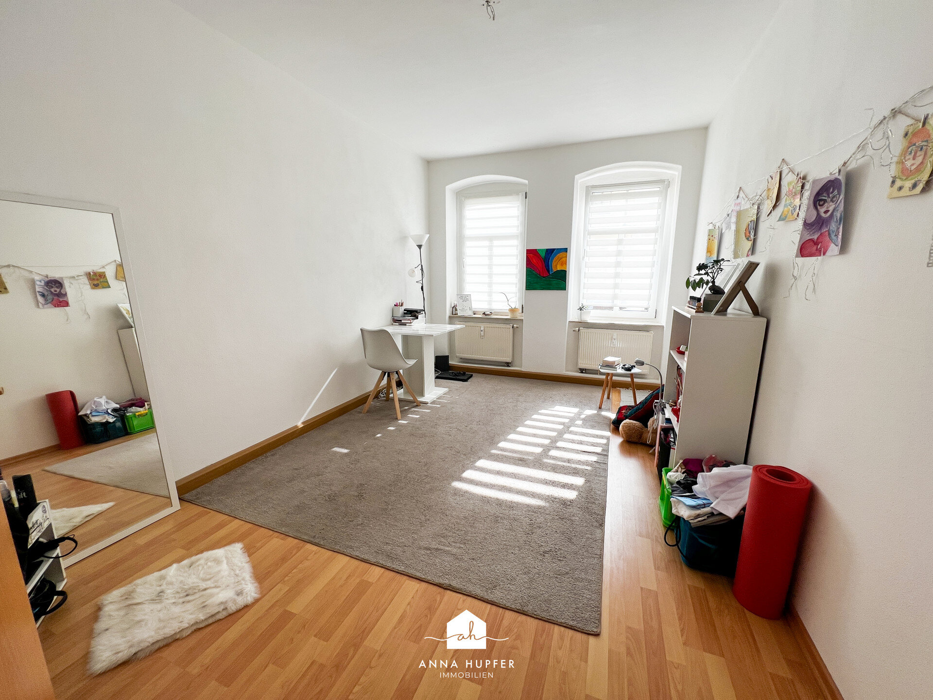 Wohnung zur Miete 220 € 2 Zimmer 31 m²<br/>Wohnfläche EG<br/>Geschoss Steinstraße 9 Ostviertel Gera 07546