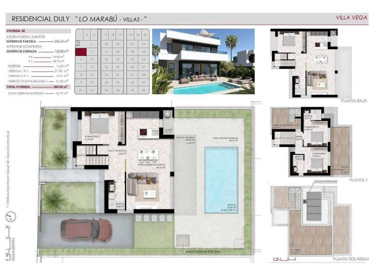 Villa zum Kauf provisionsfrei 588.000 € 4 Zimmer 123 m² Calle Gerona Ciudad Quesada 03170