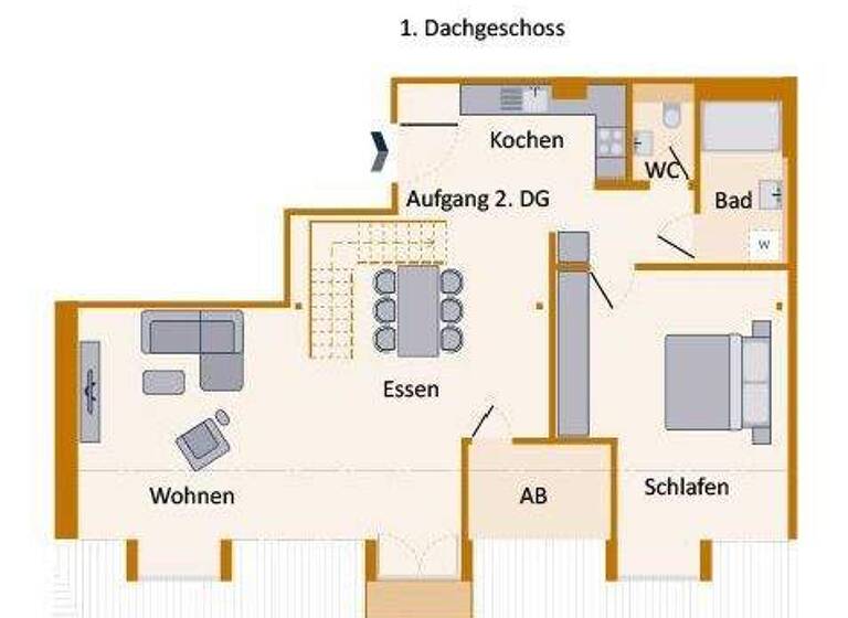 Wohnung zur Miete - Erstbezug 2.370 € 3,5 Zimmer 138,2 m² Maria-Merian-Bogen 1 Wolfgang Hanau 63457