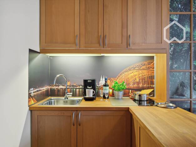 Studio zur Miete Wohnen auf Zeit 1.100 € 1 Zimmer 22 m² frei ab 01.03.2026 Lindenthal Köln 50931