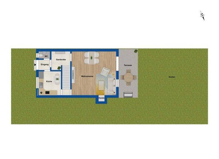 Reihenendhaus zum Kauf 439.000 € 4 Zimmer 104,5 m² 282 m² Grundstück Tamm 71732