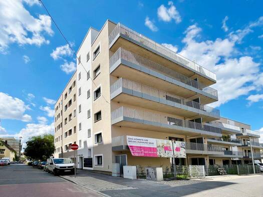 Terrassenwohnung zur Miete - Erstbezug 1.145 € 2 Zimmer 61,4 m² EG frei ab sofort Lange Straße 65 Innenstadt Fürth 90762