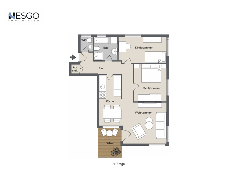 Wohnung zum Kauf 249.000 € 3 Zimmer 83 m² 1. Geschoss frei ab 01.02.2026 Blankenfelde Blankenfelde-Mahlow 15827