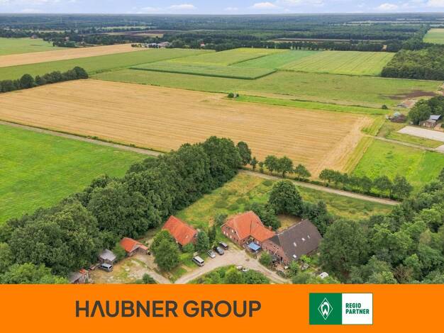Bauernhaus zum Kauf 599.000 € 30 Zimmer 832 m² 15.785 m² Grundstück Harbern II Wardenburg 26203