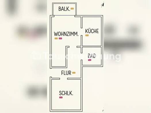 Wohnung zur Miete Tauschwohnung 370 € 2 Zimmer 55 m² 10. Geschoss Alt-Hohenschönhausen Berlin 13059