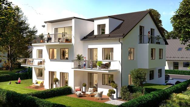 Wohnung zum Kauf - Erstbezug provisionsfrei 475.000 € 3 Zimmer 80 m² EG An der Weilach 8 Schrobenhausen Schrobenhausen 86529
