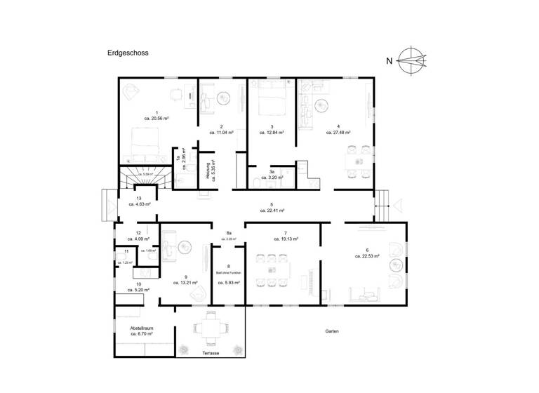 Einfamilienhaus zum Kauf 449.000 € 16 Zimmer 376,6 m² 1.451 m² Grundstück Loquard Krummhörn 26736