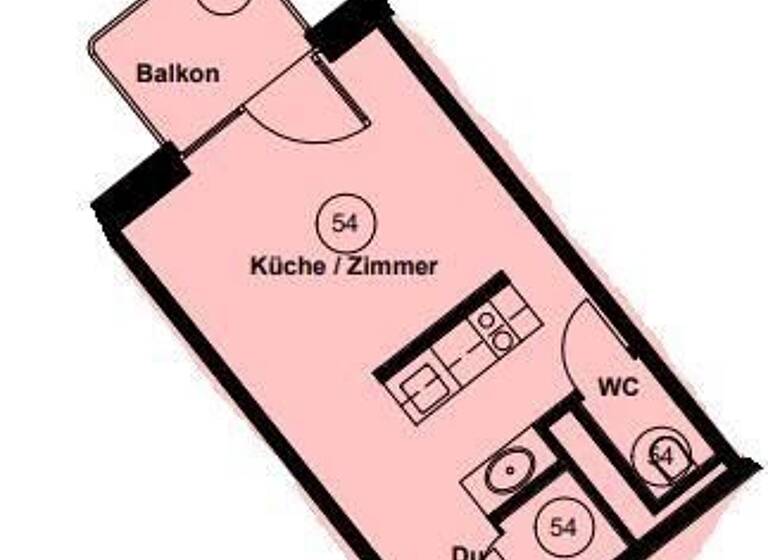 Wohnung zur Miete 780 € 1 Zimmer 24 m²<br/>Wohnfläche 3.<br/>Geschoss Grunewald Berlin 14193