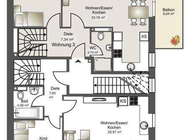 Wohnung zum Kauf 999.900 € 4 Zimmer 109,5 m² EG Trudering-Riem München 81825