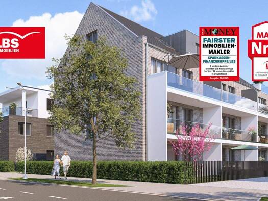 Wohnung zum Kauf - Erstbezug provisionsfrei 437.500 € 3 Zimmer 85,4 m² Innenstadt Gütersloh 33330