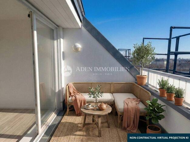 Maisonette zum Kauf 690.000 € 3,5 Zimmer 97,8 m² 5. Geschoss Bredtschneiderstr. 15 Westend Berlin 14057