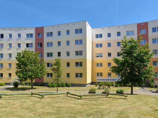 Wohnung zur Miete 416 € 3 Zimmer 57,2 m² 3. Geschoss Am Hechtgraben 5 Heide Nord Halle 06120