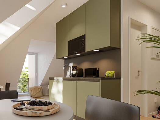 Wohnung zum Kauf - Erstbezug provisionsfrei 229.900 € 1 Zimmer 28 m² 3. Geschoss frei ab sofort Haunstetten Haunstetten - Siebenbrunn 86179