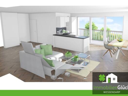 Maisonette zur Miete - Erstbezug 950 € 3 Zimmer 86,4 m² 1. Geschoss Schledehausen Bissendorf / Schledehausen 49143