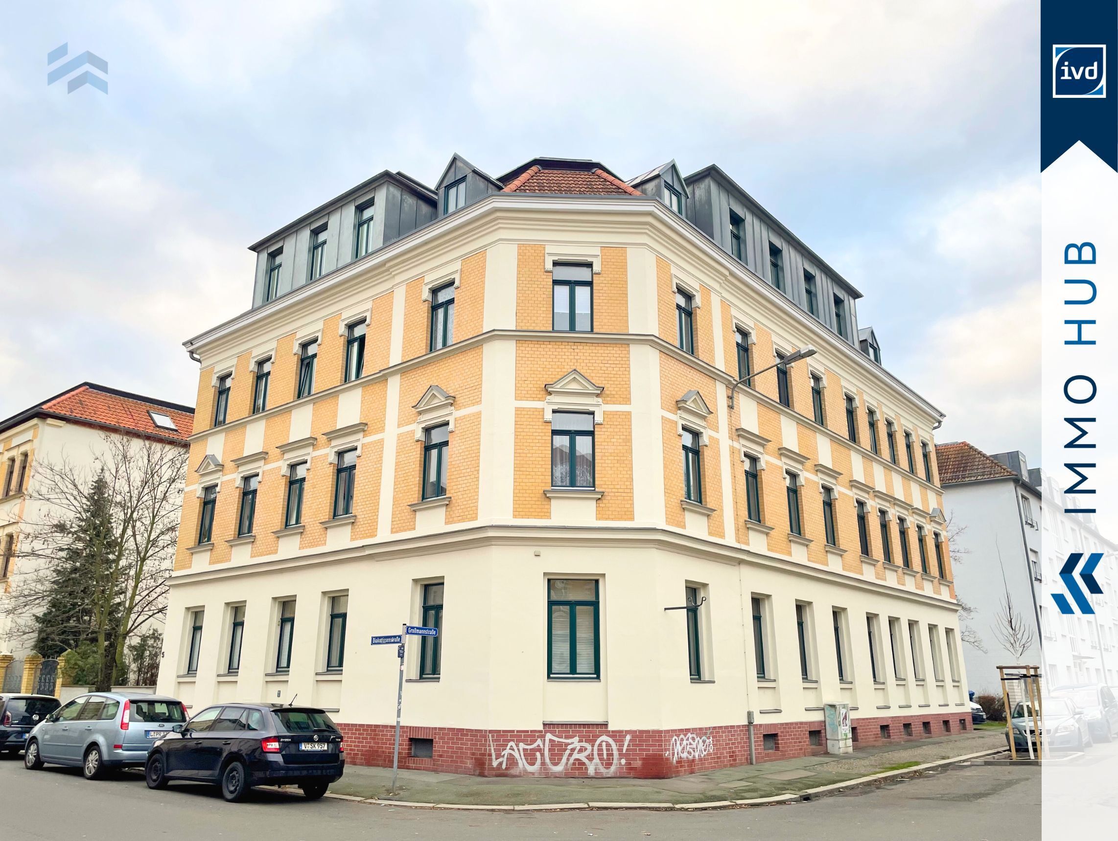 Wohnung zum Kauf 189.000 € 3 Zimmer 85,9 m²<br/>Wohnfläche EG<br/>Geschoss Altlindenau Leipzig 04177