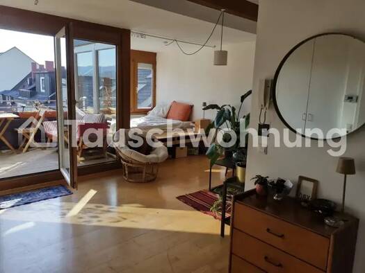 Terrassenwohnung zur Miete Tauschwohnung 500 € 2 Zimmer 50 m² 5. Geschoss Stühlinger Freiburg im Breisgau 79106