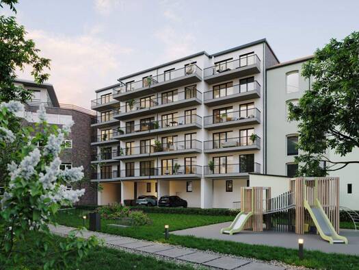 Wohnung zum Kauf - Erstbezug provisionsfrei 379.790 € 3 Zimmer 60,5 m² 4. Geschoss Südfriedhof Kiel 24114