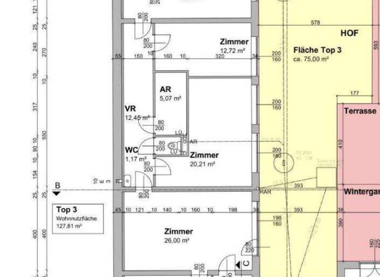 Wohnung zum Kauf 649.000 € 4 Zimmer 127,8 m² Wien 1230