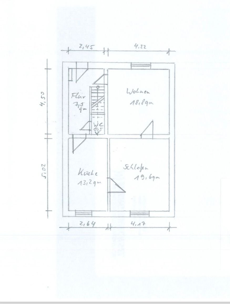 Reihenmittelhaus zum Kauf 54.000 € 4 Zimmer 95 m²<br/>Wohnfläche 360 m²<br/>Grundstück Brauerhof 2 Walternienburg Zerbst/Anhalt 39264