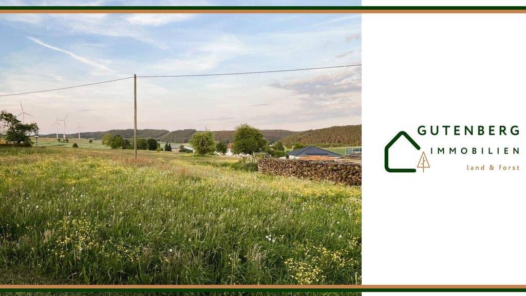 Grundstück zum Kauf 47.892 € 1.228 m² Grundstück Hofstraße Wawern 54612