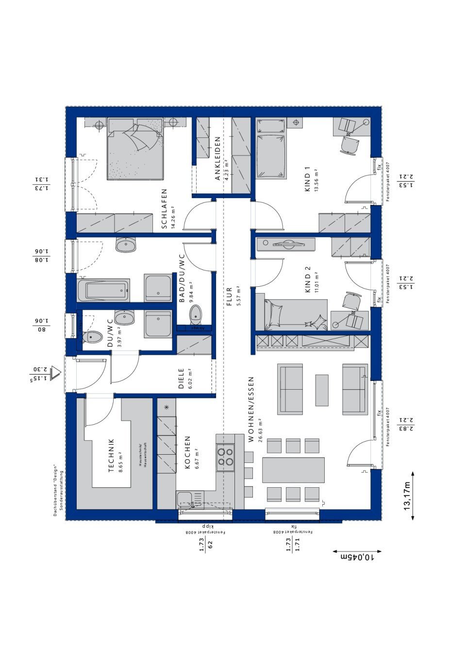 Bungalow zum Kauf 460.088 € 4 Zimmer 110 m²<br/>Wohnfläche 765 m²<br/>Grundstück Sülze Bergen-Sülze 29303