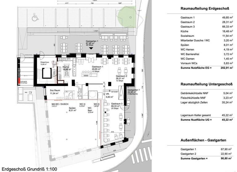 Restaurant zur Miete 3.395 € Gratkorn 8101