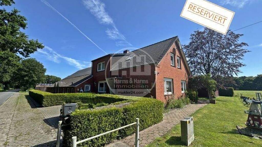 Einfamilienhaus zum Kauf 229.000 € 8 Zimmer 200 m² 20.489 m² Grundstück Schirum Aurich 26605