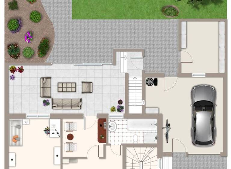 Doppelhaushälfte zum Kauf 265.000 € 5 Zimmer 157,9 m² 653 m² Grundstück Oelde 59302