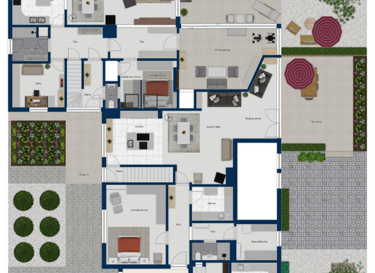 Mehrfamilienhaus zum Kauf 699.000 € 10 Zimmer 359,5 m² 1.654 m² Grundstück Neuenkirchen 25792