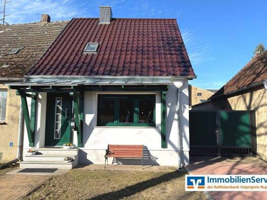 Doppelhaushälfte zum Kauf 240.000 € 3 Zimmer 77 m² 200 m² Grundstück Langen Fehrbellin 16818